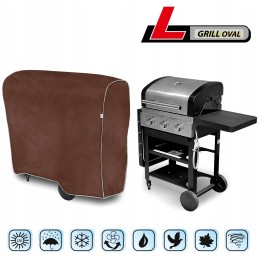 Vandeniui atsparus apsauginis dangtelis griliui