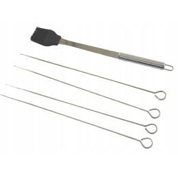 Grilio įrankiai dėkle, 10 vnt.