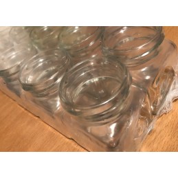 Kvadratinis stiklinis indas 120 ml