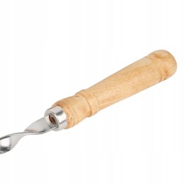 6 x laužo lazdos, nerūdijančio plieno lazdos, 55 cm