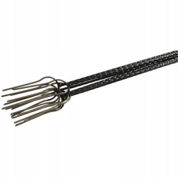 Židinio šakutė 130cm, rinkinyje 10 vnt