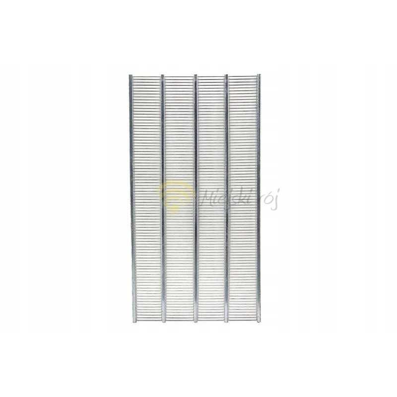 Varšuvos standartinės horizontalios metalinės pertvaros grotelės