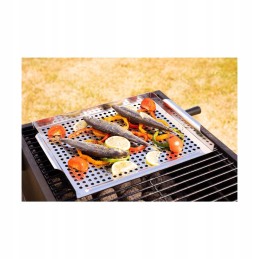 Jūros gėrybių kepsninės padėklas 42x29 cm natūrali