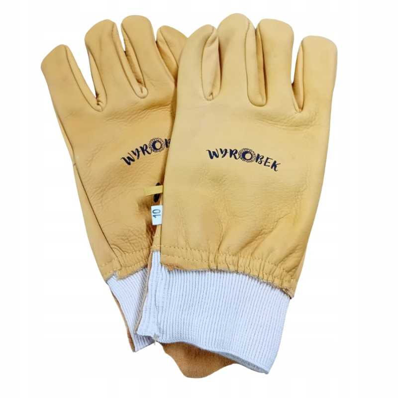 Odinės bitininkystės pirštinės, trumpos, dydis: 10 m/l