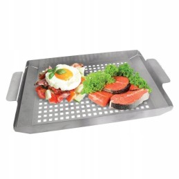 Lakštinio metalo grotelių grotelių padėklas perforuotas plienas 38 7x22 5 c