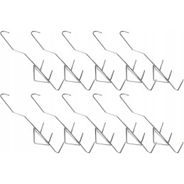 Trigubi žuvies rūkymo kabliukai su barstytuvu - 10 vnt