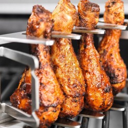 Nerūdijančio plieno lentyna žuvies kepimui ir kt