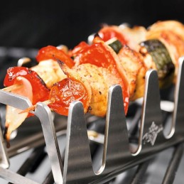 Nerūdijančio plieno lentyna žuvies kepimui ir kt