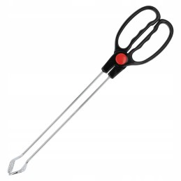 Perforuotas padėklas su grilio žnyplėmis