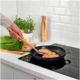 Ikea 3 dalių grilio rinkinys, buko masyvo rankena