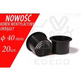 Apvalus vėdinimo kamštis bitynui, rinkinyje 20 vnt