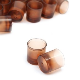 100 vienetų motinėlių puodelių, skirtų bičių motinėlėms auginti nikotinėje sistemoje