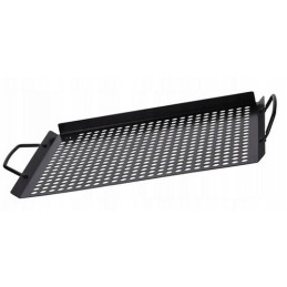 Grilio lėkštė, metalinė kepimo skarda, grotelės