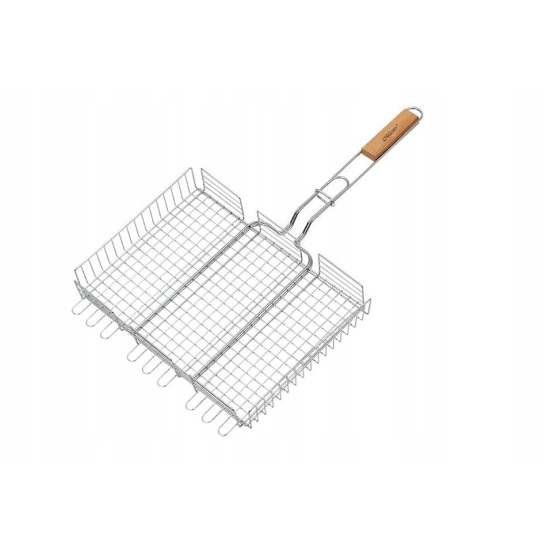 Grilio grotelės 40x30 cm grotelės maestro mr 1003