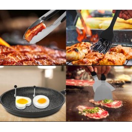 Grilis indų rinkinys kepsninės stalo įrankiai