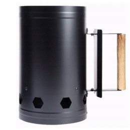 Dūmtraukis griliui, viryklei, ugnies uždegimui uždegti