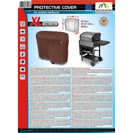 Apsauginis dangtelis ovalioms xl kepsninėms