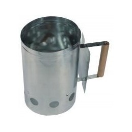 Plieninis kamino užvediklis šašlykams