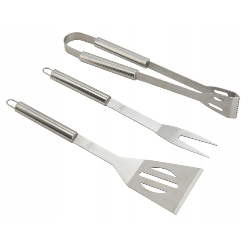 Grilio įrankių rinkinys su 3 lizdinėmis plokštelėmis
