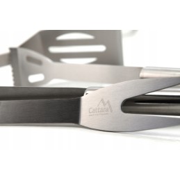 Grilio įrankių rinkinys su 3 lizdinėmis plokštelėmis