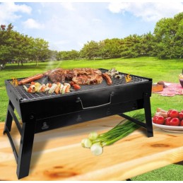 Anglies grilis kempingas nešiojamas sulankstomas stovyklavimo lagaminas