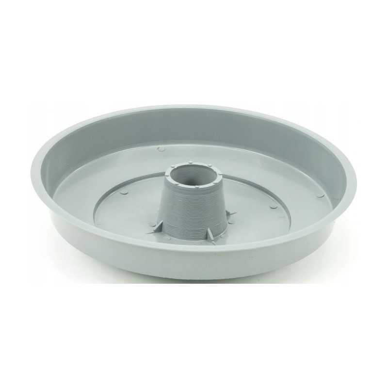 apvalus plastikinis tiektuvas + dangtelis