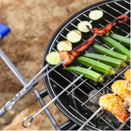 Aksesuarų rinkinys, kepsninės reikmenys, dėklas, 9 vnt