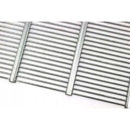 Varšuvos horizontalios metalinės pertvaros grotelės, paprastas cinkuotas lakštas