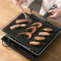 Tefloninis grilio kilimėlis, daugkartinio naudojimo kepsninė