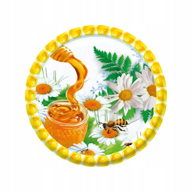 Fi82 kamšteliai medaus stiklainiams (50 vnt) - modelis nd52