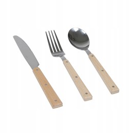 Stalo įrankių rinkinys 6 dalių vintažinio peilio šakutė