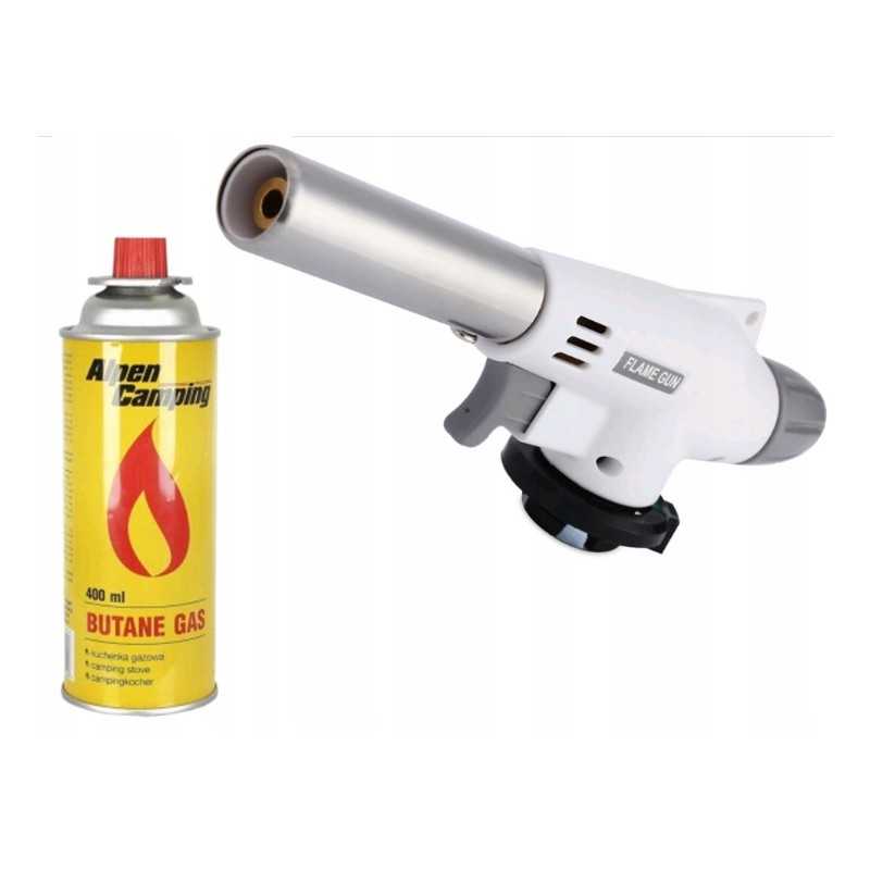 Siūlome dujinį uždegiklį su kasete - labai geras gaminys, palengvinantis apšvietimą!