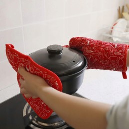 Apsauginė kepimo pirštinė, atspari karščiui iki 200 laipsnių