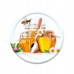 Fi82 kamšteliai medaus stiklainiams (50 vnt) - modelis nd46