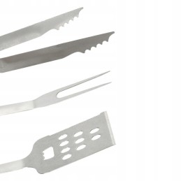 Indai kepsninės priedai kepsninėms žnyplėms mentelės šakučių komplektas