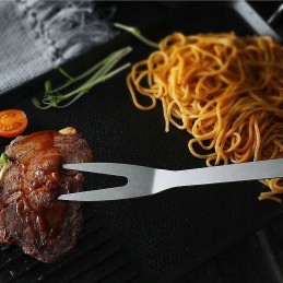 Indai kepsninės priedai kepsninėms žnyplėms mentelės šakučių komplektas