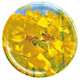 Dideli medaus indelių dangteliai (50 vnt) nd56