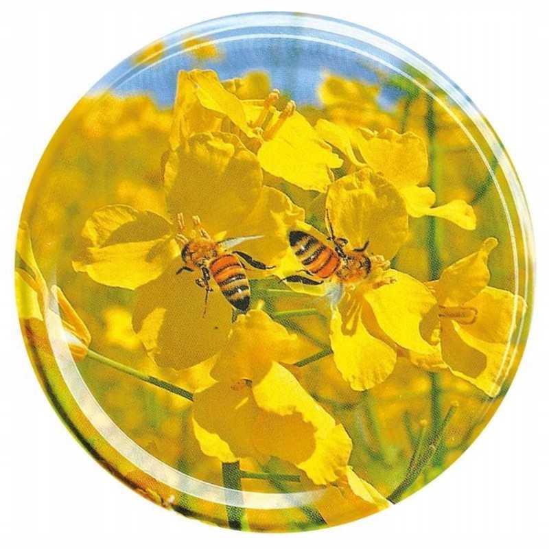 Dideli medaus indelių dangteliai (50 vnt) nd56