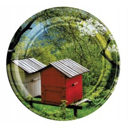 Dideli medaus indelių dangteliai (50 vnt) nd36