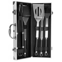 Gafal grilio priedai, 6 dalių lagaminas