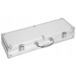 Gafal grilio priedai, 6 dalių lagaminas