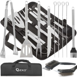 Aksesuarų rinkinys, kepsninės reikmenys, dėklas, 11 vnt