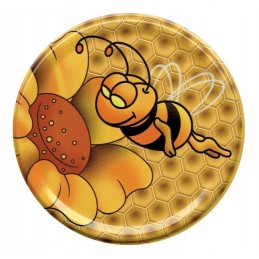 Dideli dangteliai medaus stiklainiams (50 vnt) n/a7