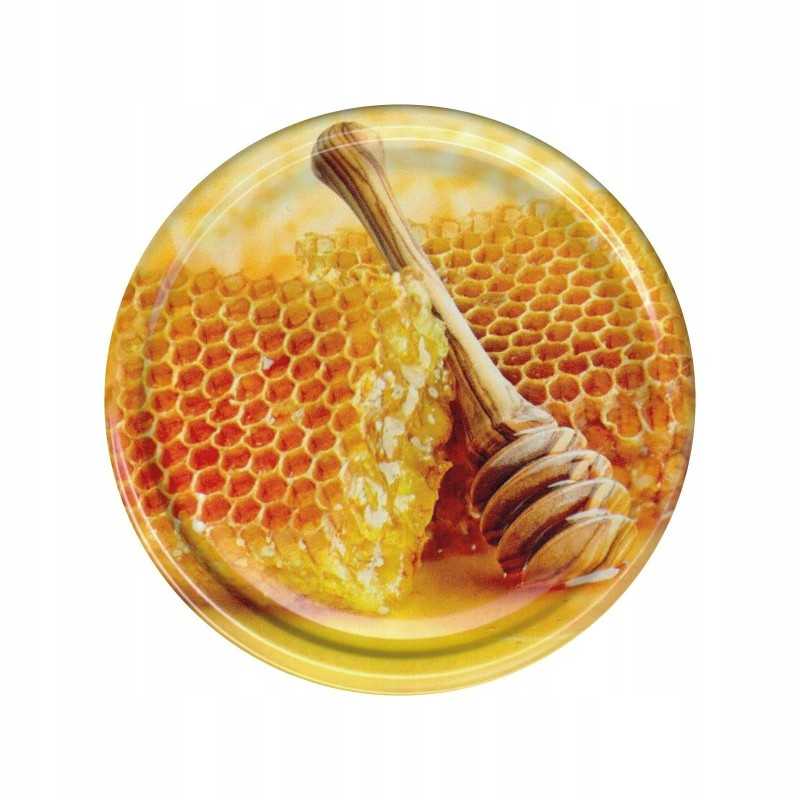 Dideli medaus indelių dangteliai (50 vnt) nd69