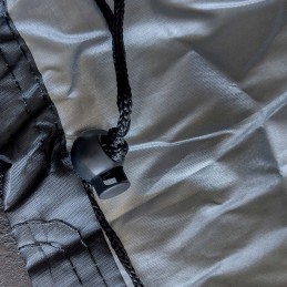 Brezento dangtis, grilio dangtis, dviratis, motociklas, sodo baldai, XL, juoda