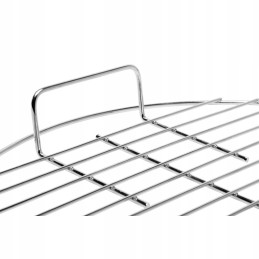 54 cm apvalios grilio grotelės su rankenomis