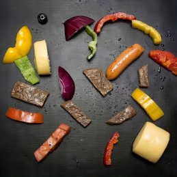 Grilio kilimėlis, daugkartinio naudojimo tefloninis bbq grilio padėklas, komplektas