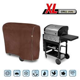 Apsauginis dangtelis XL ovalioms kepsninėms