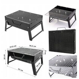 Curron sulankstomas grilio lagaminas travelbbq gm11000