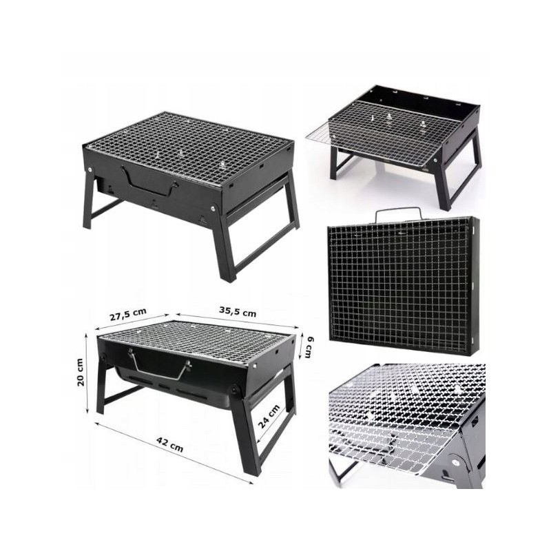 Curron sulankstomas grilio lagaminas travelbbq gm11000
